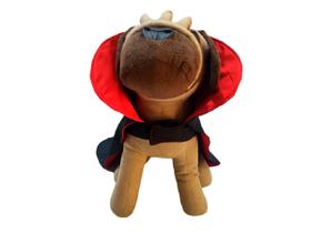 Capa temática dracula para pet cães e gatos halloween tam 6