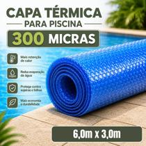 Capa Térmica 300 micras Para Piscina 6M X 3M Capa Térmica 300 micras Para Piscina 6M X 3M