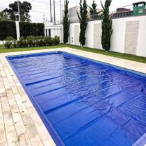 Capa Térmica Para Piscina 12 X 4 Thermocap 300 Micras Azul