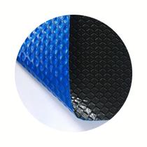 Capa Térmica Para Piscina 3,66 Redonda Black/Blue 500 Micras - INBRAP