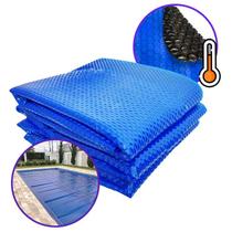 Capa Térmica Para Piscina Black And Blue 330 Micras Capa Térmica Para Piscina Black And Blue 330 Micras