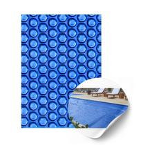 Capa Térmica para Piscinas 2x2 Advance Blue 300 micras Manta Lona Bolha Azul Atco Ideal para Piscina Prainha SPA