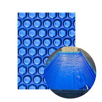 Capa Térmica para Piscinas 3x3 Advance Blue 300 micras Manta Lona Bolha Azul Atco Ideal para Piscina Prainha SPA - Cronos Lazer