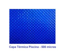 Capa Térmica Piscina 6,20 x 2,70 - 500 Micras - Azul