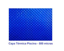 Capa Térmica Piscina 8,00 x 3,00 - 500 Micras - Capa bolha 8x3 - Lona térmica 8x3
