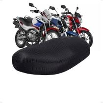 Capa Térmica Protetora De Banco Moto Impermeável Cg Titan Biz Pop 100 125 110 Lander Fazer Crosser TAMANHO:GG