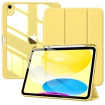 Capa TiMovo para iPad (A16) 11ª geração, 11 polegadas, 2025, amarela clara Capa TiMovo para iPad (A16) 11ª geração, 11 polegadas, 2025, amarela clara