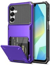 Capa tipo carteira COOYA para Samsung Galaxy A16 6.7" roxa