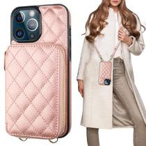 Capa tipo Carteira Crossbody Bocasal para iPhone 13 Pro Max (6.7")