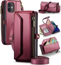 Capa tipo Carteira Crossbody para iPhone 12 Pro - Compatível com Strapurs