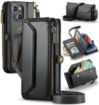 Capa tipo Carteira Crossbody para iPhone 14 (6.1")