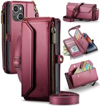 Capa tipo Carteira Crossbody para iPhone 14 Plus - Compatível com Strapurs Capa tipo Carteira Crossbody para iPhone 14 Plus - Compatível com Strapurs