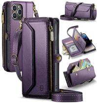 Capa tipo Carteira Crossbody para iPhone 14 Pro - Compatível com Strapurs