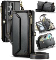 Capa tipo carteira crossbody Strapurs Samsung Galaxy S24 Ultra 5G