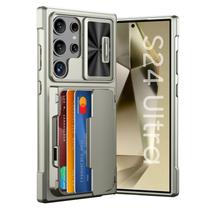 Capa tipo carteira GooseBox Samsung Galaxy S24 Ultra RFID de 6,8"