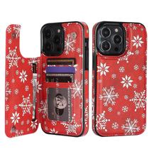 Capa tipo carteira HAOPINSH para iPhone 14 Pro Max em couro PU de 6,7"