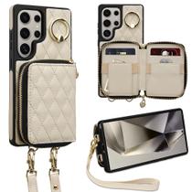 Capa tipo Carteira Keallce para Samsung Galaxy S25 Ultra