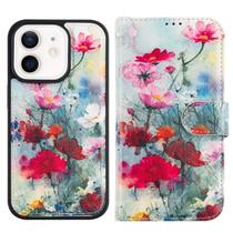 Capa tipo carteira LUMARKE para iPhone 12/12 Pro 6.1 com 4 compartimentos para cartões Capa tipo carteira LUMARKE para iPhone 12/12 Pro 6.1 com 4 compartimentos para cartões