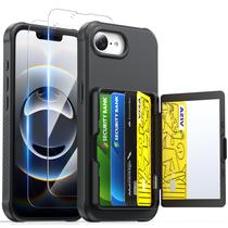 Capa tipo carteira Meifigno para iPhone 16e com espelho embutido de 6,1 polegadas