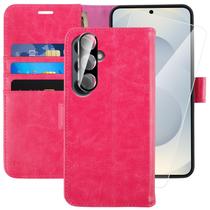 Capa tipo carteira MONASAY Samsung Galaxy S25 5G com protetor de tela Capa tipo carteira MONASAY Samsung Galaxy S25 5G com protetor de tela