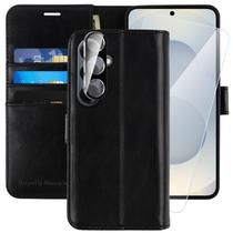 Capa tipo carteira MONASAY Samsung Galaxy S25+ Plus 5G 6,7" preta Capa tipo carteira MONASAY Samsung Galaxy S25+ Plus 5G 6,7" preta