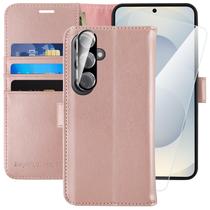 Capa tipo carteira MONASAY Samsung Galaxy S25+ Plus 5G Rosegold Capa tipo carteira MONASAY Samsung Galaxy S25+ Plus 5G Rosegold