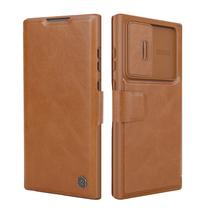 Capa tipo carteira Nillkin Galaxy S22 Ultra 6,8" em couro PU marrom