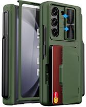 Capa tipo Carteira SIXBOX para Samsung Galaxy Z Fold 5 - Verde Capa tipo Carteira SIXBOX para Samsung Galaxy Z Fold 5 - Verde