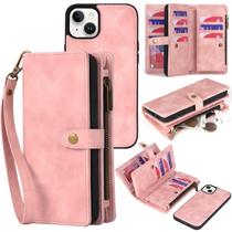 Capa tipo Carteira TwoHead para iPhone 15 (6.1") - Rosa