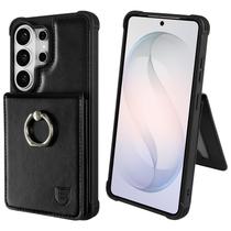 Capa tipo carteira VANAVAGY para Samsung Galaxy S26 Ultra 6.9" preta Capa tipo carteira VANAVAGY para Samsung Galaxy S26 Ultra 6.9" preta