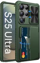 Capa tipo carteira Vihibii para Samsung Galaxy S25 Ultra Verde