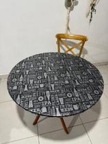 Capa, toalha de mesa TÉRMICA e IMPERMEÁVEL, redonda com elástico. Capa, toalha de mesa TÉRMICA e IMPERMEÁVEL, redonda com elástico.
