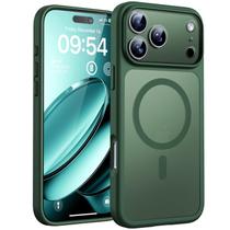 Capa TOCOL para iPhone 17 Pro, anel magnético de 6,3", verde alpino Capa TOCOL para iPhone 17 Pro, anel magnético de 6,3", verde alpino