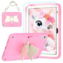 Capa TOMORRY para iPad 11ª/10ª Geração 11"/10,9" Unicórnio Rosa Capa TOMORRY para iPad 11ª/10ª Geração 11"/10,9" Unicórnio Rosa
