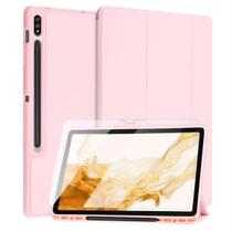 Capa Tpu Auto Sleep Para Tab S8 11 X700 + Película De Vidro