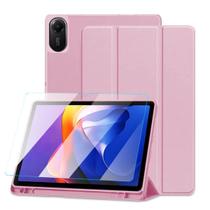 Capa Tpu Com Slot Caneta Para Tablet Redmi Pad 2 11 + Vidro