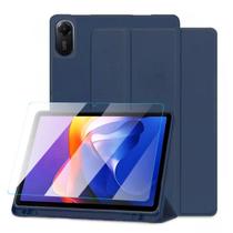 Capa Tpu Com Slot Caneta Para Tablet Redmi Pad 2 11 + Vidro