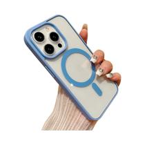 Capa Transparente À Prova De Choque Com Carregamento Sem Fio MagSafe Para iPhone 16 15 14 13 12 Mini