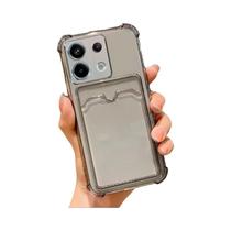 Capa Transparente À Prova De Choque Com Slot Para Cartão Para Xiaomi Redmi Note 12S 11S 10S 9 pro Capa Transparente À Prova De Choque Com Slot Para Cartão Para Xiaomi Redmi Note 12S 11S 10S 9 pro