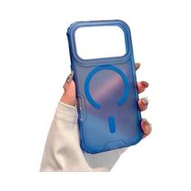 Capa Transparente Antichoque 3 Em 1 Para iPhone 17 pro Max Com Carregamento Magnético Sem Fio E