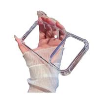 Capa Transparente Antichoque De Acrílico Para iPhone 17 16 15 14 13 12 11 pro Max XR XS 7 8 plus Com