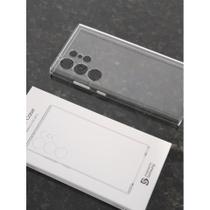 Capa Transparente Clear Case para Galaxy S24 Ultra Proteção com Estilo