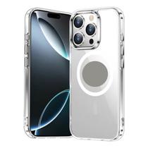 Capa Transparente Clear Magnética Compatível IPH 14 Acabamento Clean e Bordas Elevadas e Indução sem Remover a Capa Capa Transparente Clear Magnética Compatível IPH 14 Acabamento Clean e Bordas Elevadas e Indução sem Remover a Capa