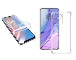 Capa Transparente Compatível Com Moto Edge 40 Neo + Hidrogel Capa Transparente Compatível Com Moto Edge 40 Neo + Hidrogel