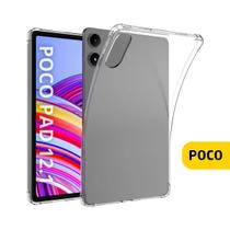 Capa Transparente Compatível Com Tablet Xiaomi Poco Pad 12,1 Capa Transparente Compatível Com Tablet Xiaomi Poco Pad 12,1