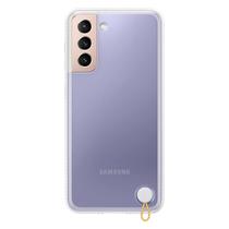 Capa Transparente e Protetora para Samsung Galaxy S21 5G - Branca