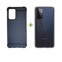 Capa Transparente + Emborrachada Anti Impacto p/ Galaxy A72