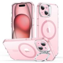 Capa Transparente ESR para iPhone 15 - Resistente e Rosa