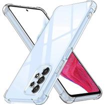 Capa Transparente Luxuosa e Anti-Choque para Samsung A52, A72, A53, A73, A33, A13, A24 e A34