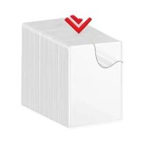 Capa Transparente Para Cartões Kpop Coreanos Com Película Protetora 12550 Peças Suporte Para Cartões